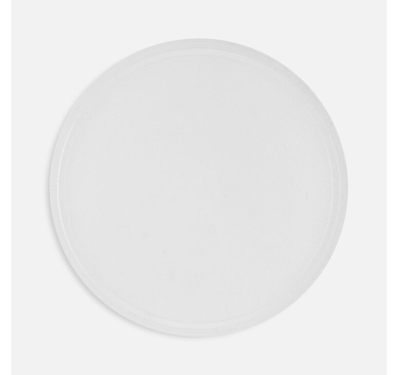 Лейбл из ПВХ Dzeta Round, L, прозрачный