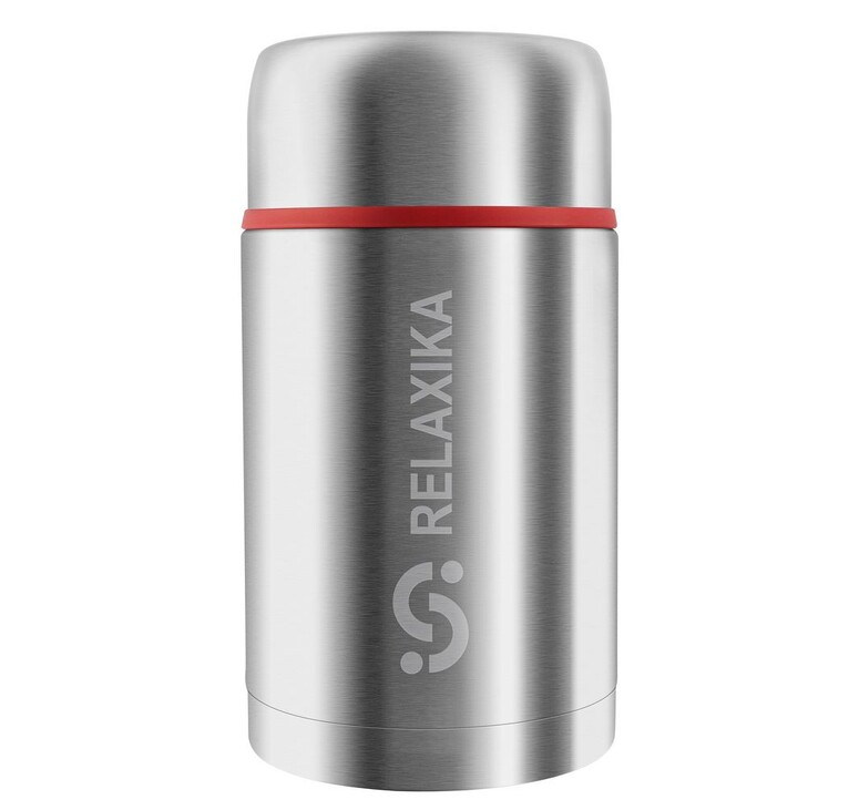 Термос для еды Relaxika 1000, стальной