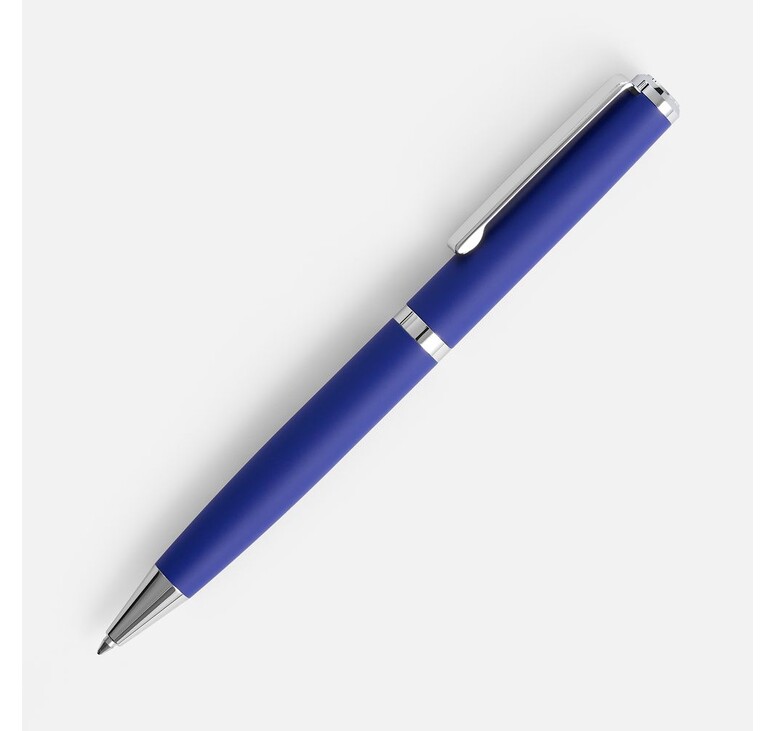 Ручка шариковая Inkish Chrome в футляре, синяя