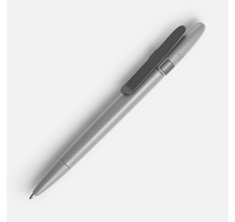 Ручка шариковая Prodir DS5 TSM Metal Clip, серая