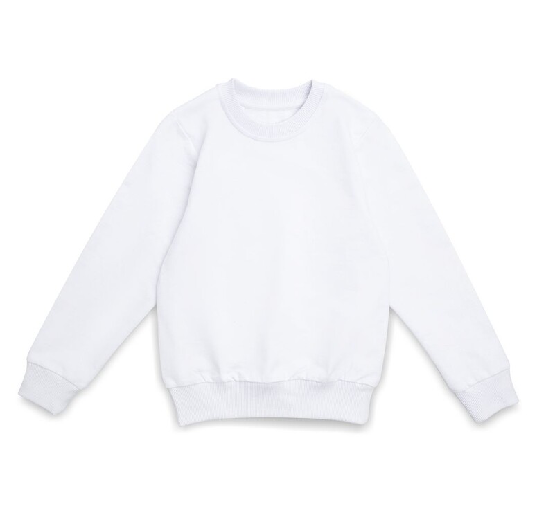 Свитшот Toima Kids 2.0, белый, 6 лет
