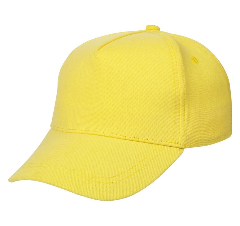 Бейсболка детская Standard Kids, желтая