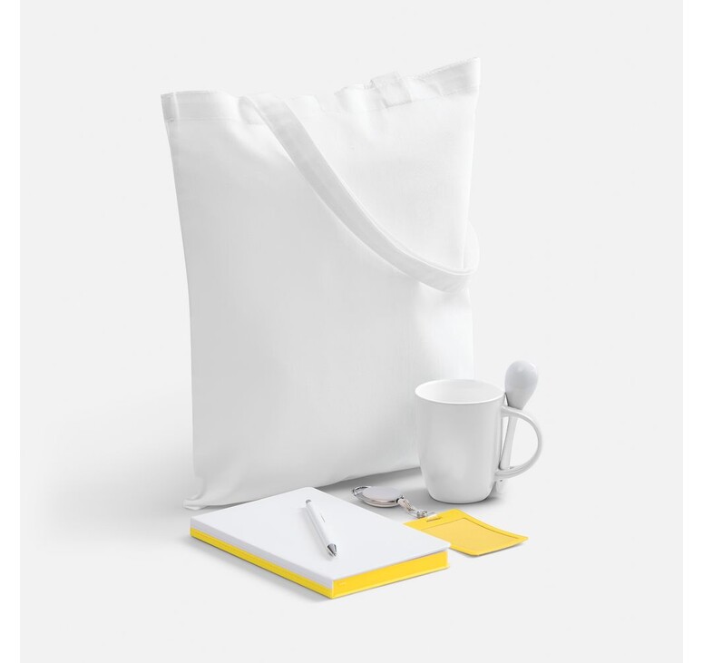 Набор Welcome Pack, желтый с белым