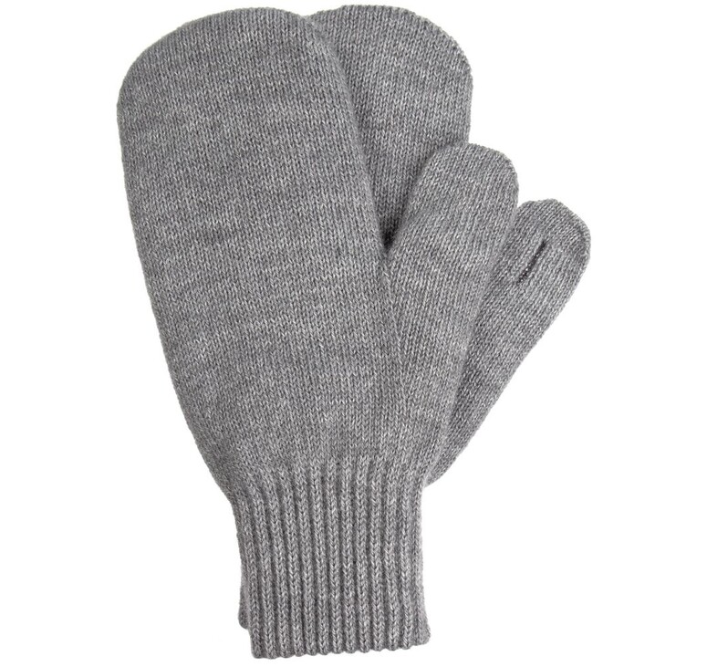 Варежки Capris, серый меланж