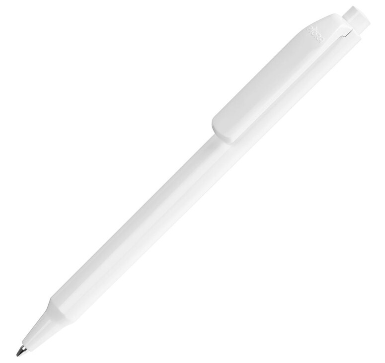 Ручка шариковая Pigra P04 Polished, белая