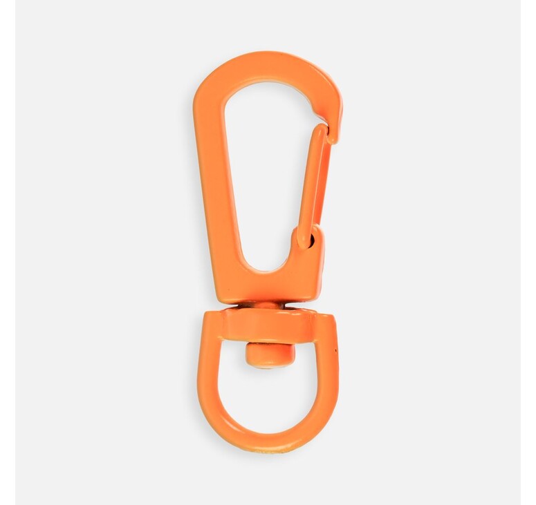 Застежка-карабин Snap Hook, S, оранжевый неон