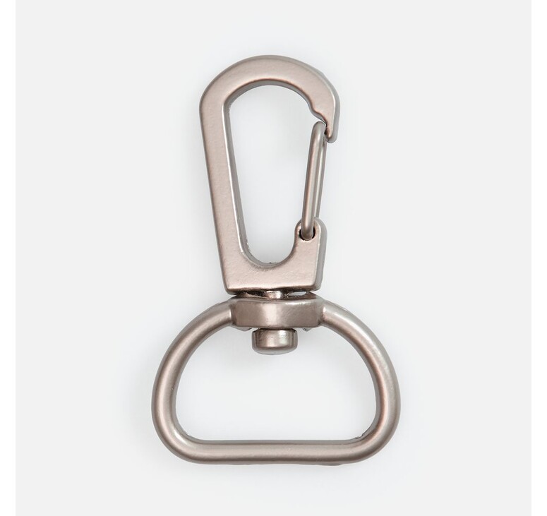 Застежка-карабин Snap Hook, M, серебристая