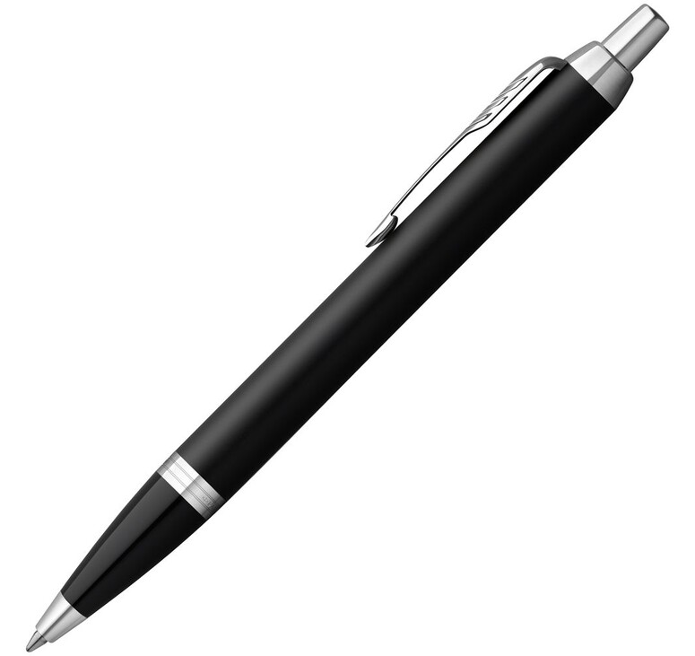 Ручка шариковая Parker IM Essential Muted Black CT, черная