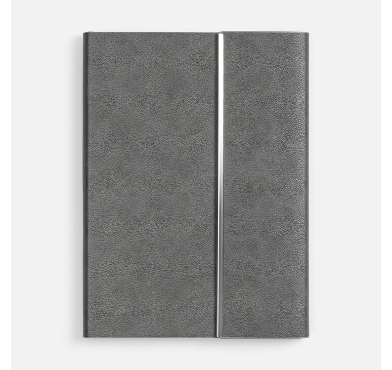 Ежедневник Petrus Flap, недатированный, серый