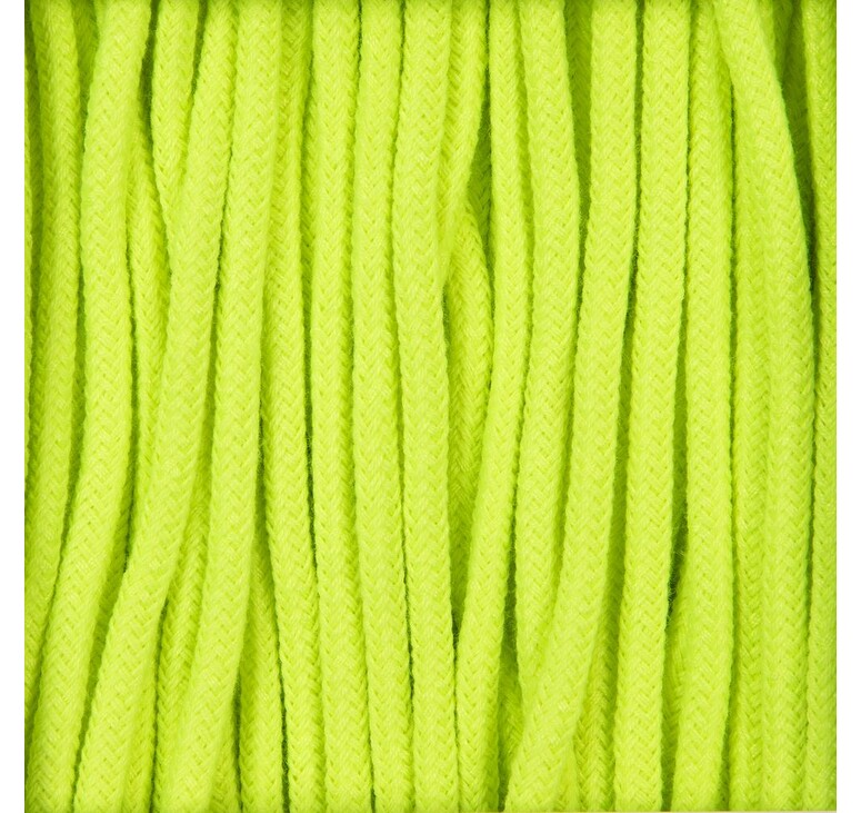 Круглый шнур Lasso L, желтый неон, 150 см
