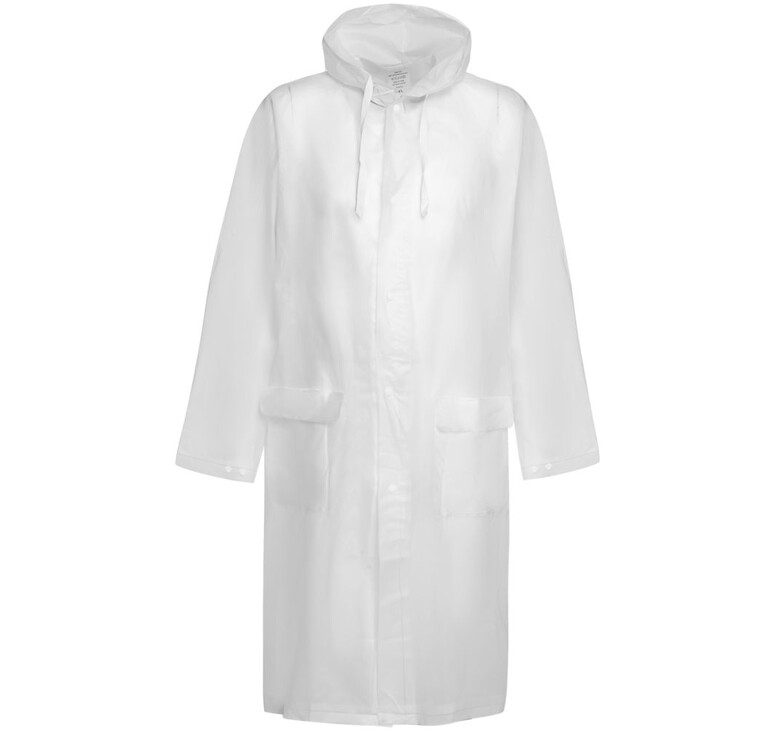 Дождевик RainDrop, белый, размер XS/S