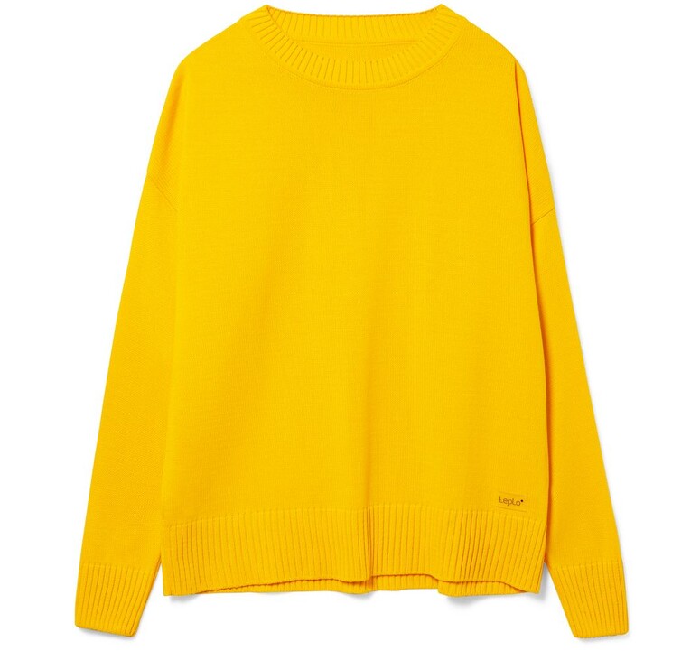 Джемпер оверсайз унисекс Stated в сумке, желтый, размер L/XL