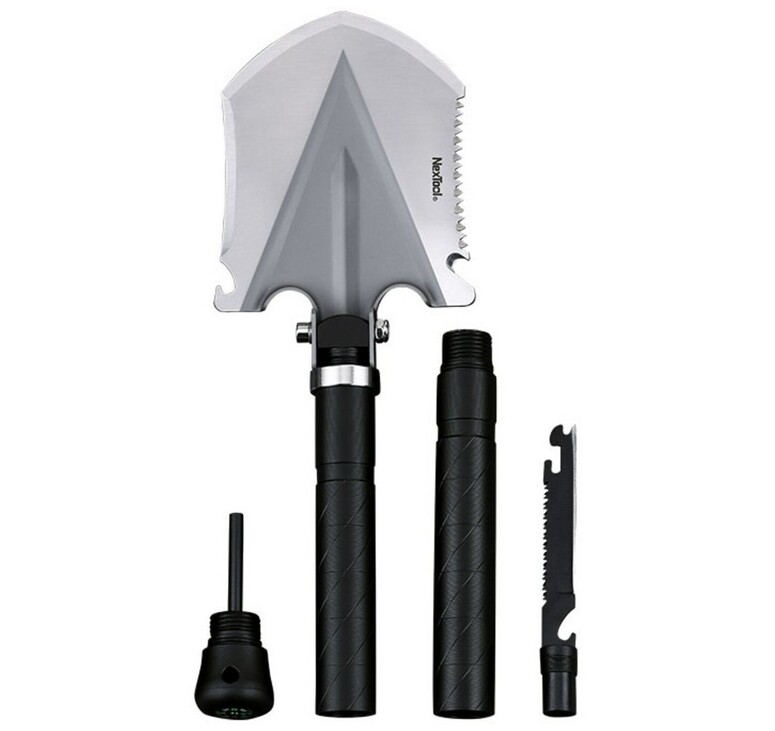 Многофункциональная лопата Nextool NE20013, черная