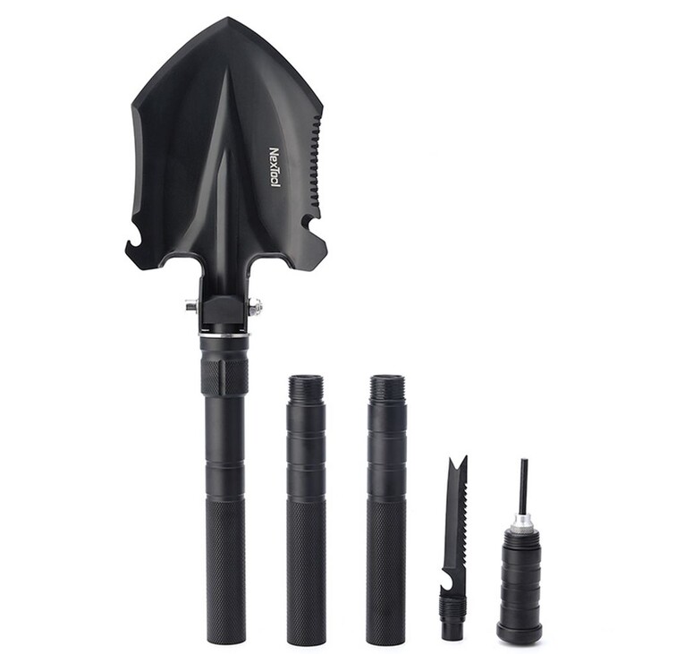 Многофункциональная лопата Nextool NE20206, черная