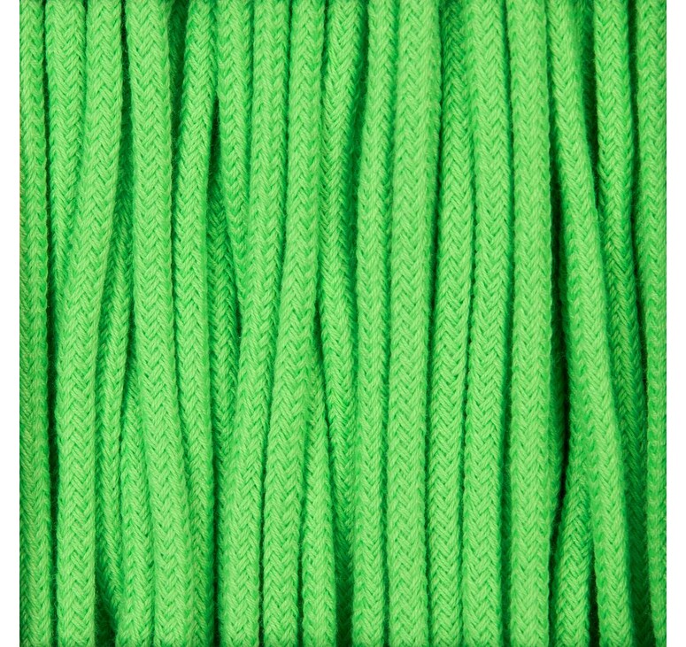 Круглый шнур Lasso XL, зеленый неон, 190 см