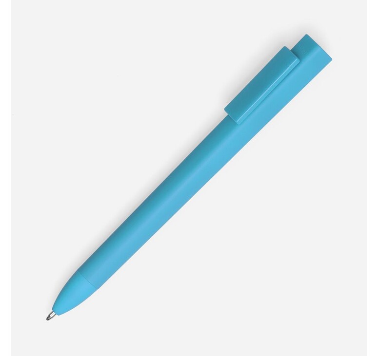 Ручка шариковая Swiper SQ Soft Touch, голубая
