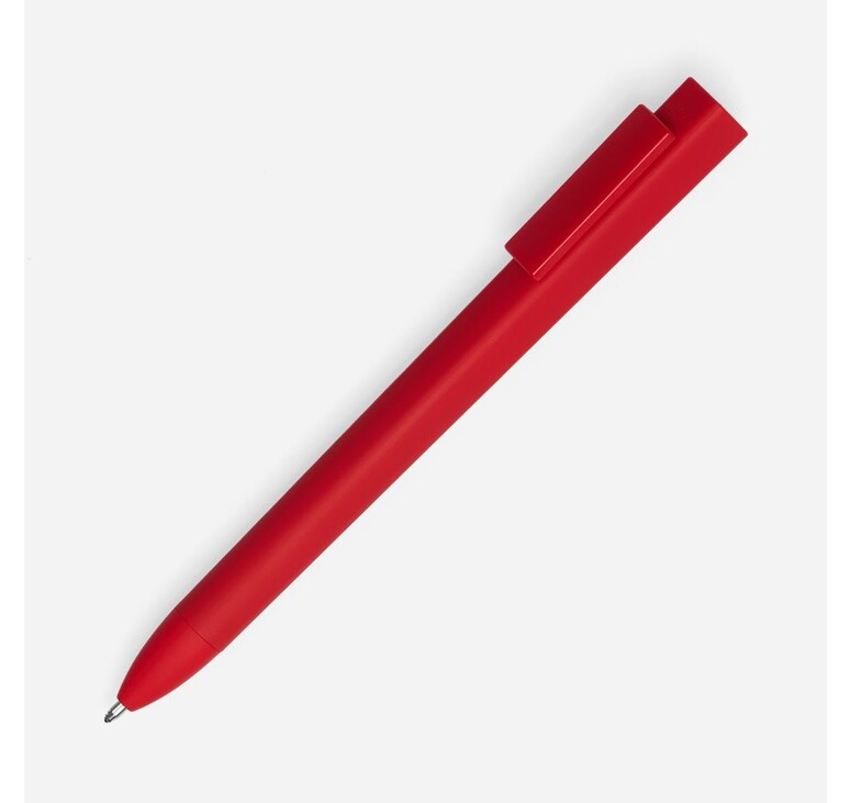 Ручка шариковая Swiper SQ Soft Touch, красная