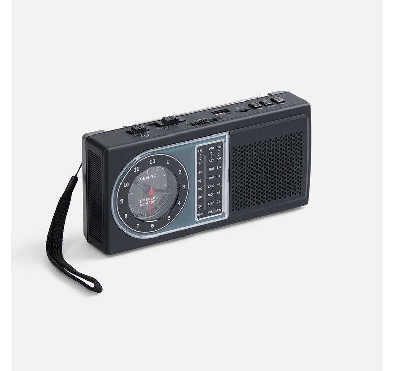 Bluetooth-колонка с радио Comradio, черная
