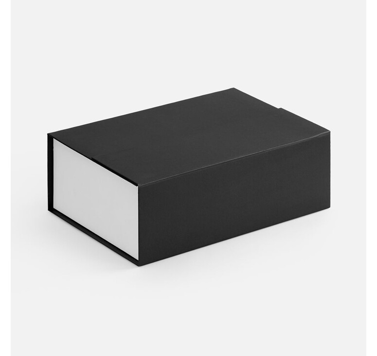 Коробка Bicolor Case, белая с черным