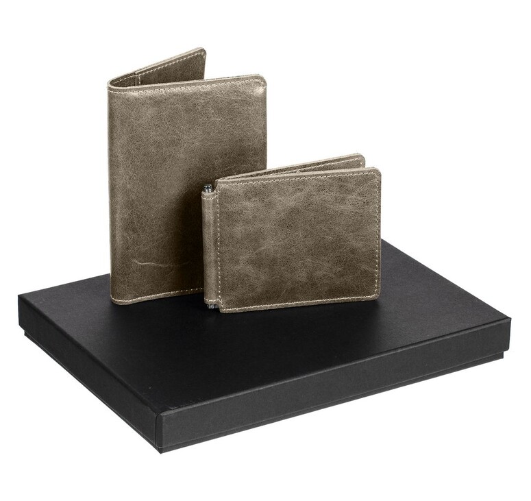 Набор Apache Billfold, серый