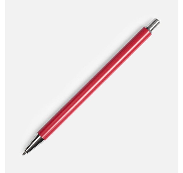 Ручка шариковая Slim Beam, красная