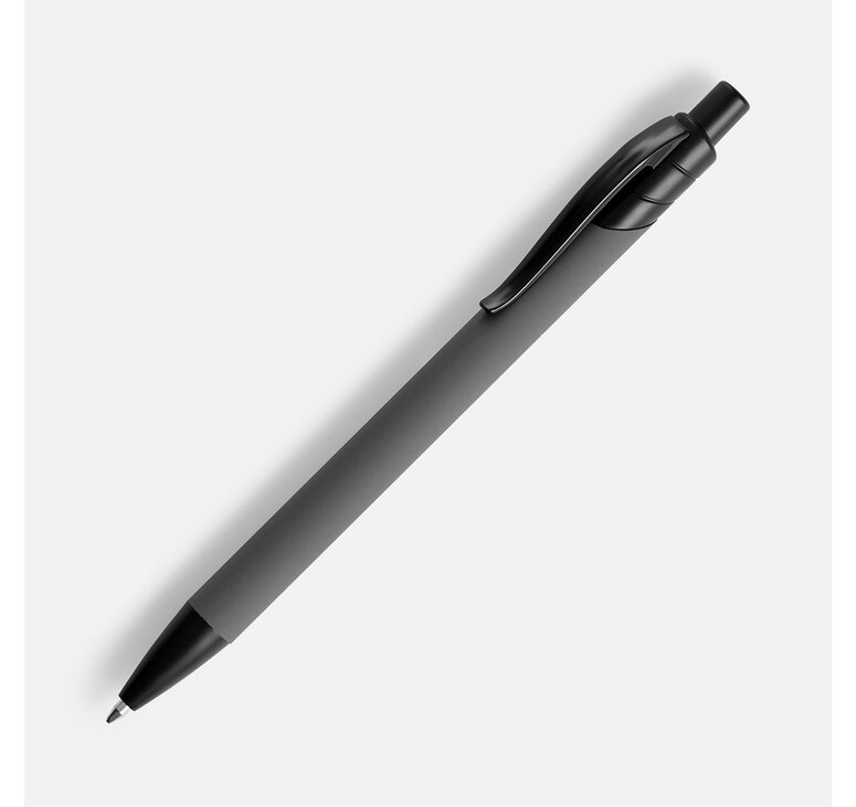 Ручка шариковая Undertone Black Soft Touch, серая