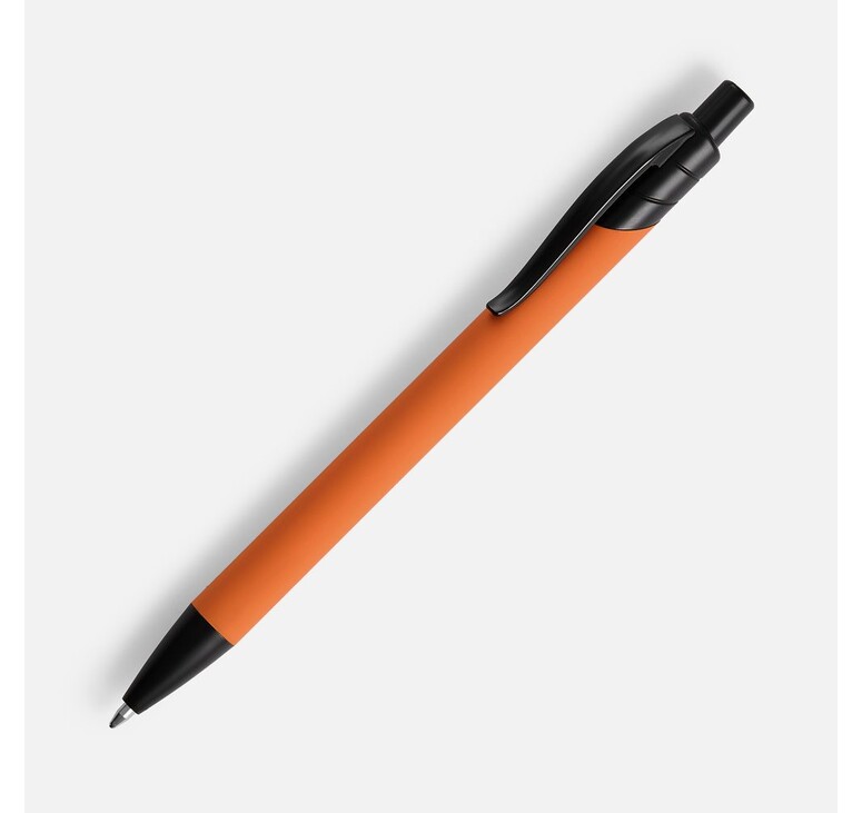 Ручка шариковая Undertone Black Soft Touch, оранжевая
