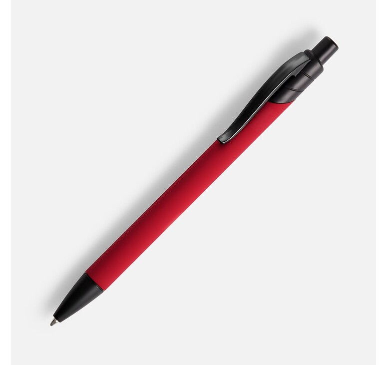 Ручка шариковая Undertone Black Soft Touch, красная