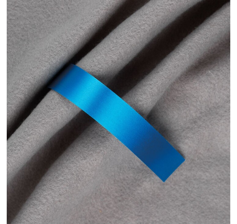 Лента сатиновая Satin 20 M, голубая, 80 см