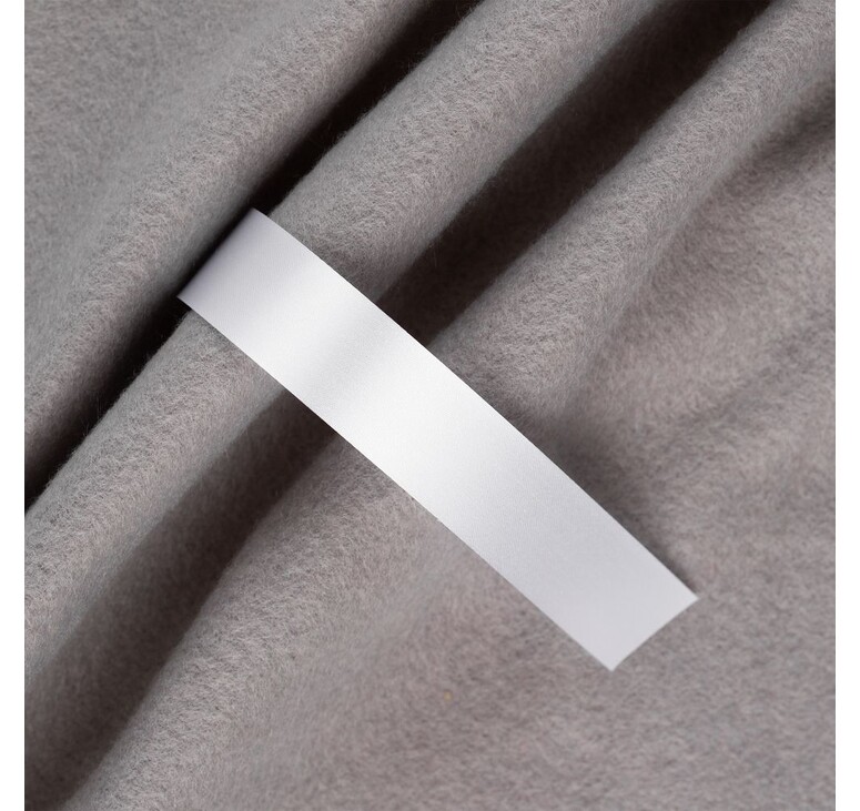 Лента сатиновая Satin 20 M, белая, 90 см
