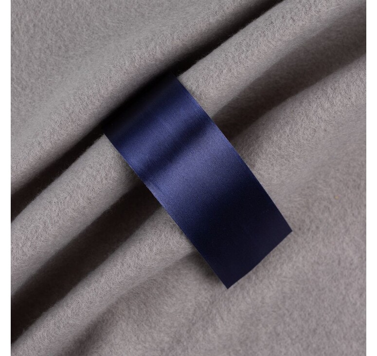 Лента сатиновая Satin 35 М, темно-синяя, 60 см