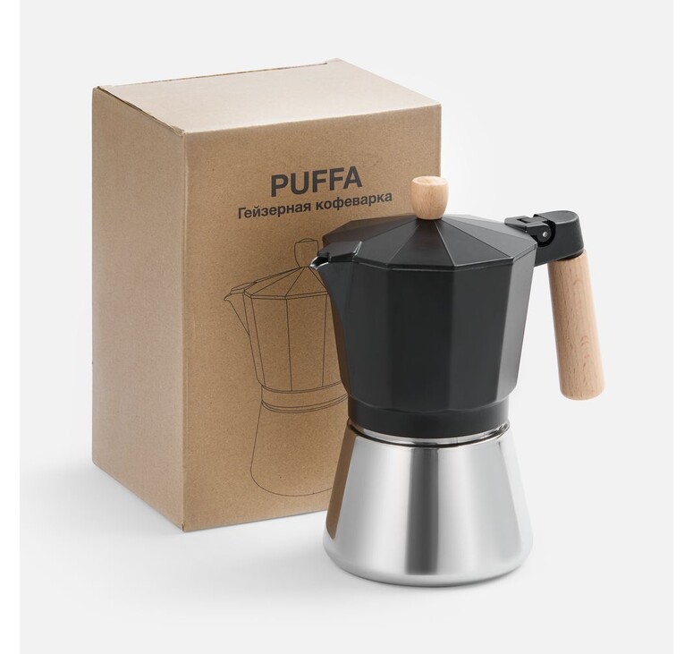 Гейзерная кофеварка Puffa