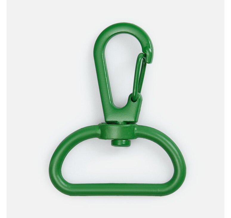 Застежка-карабин Snap Hook, L, зеленая