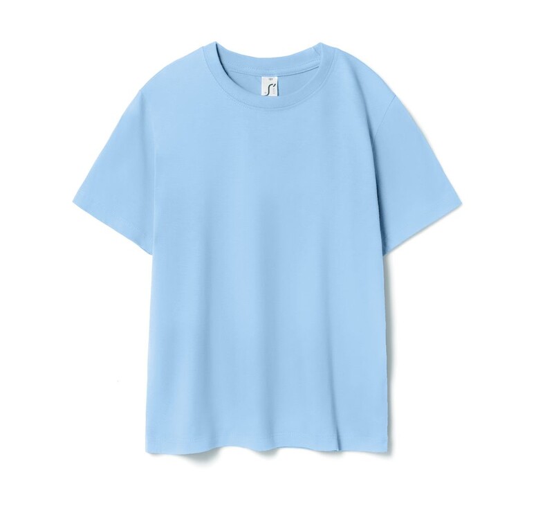 Футболка детская Regent Kids 150 голубая, на рост 96-104 см (4 года)
