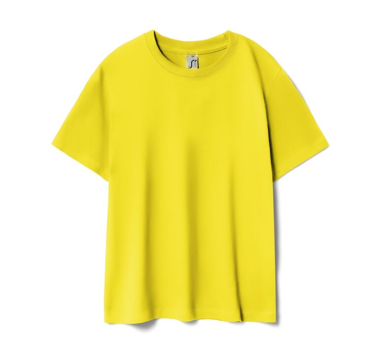 Футболка детская Regent Kids 150 желтая (лимонная), на рост 96-104 см (4 года)