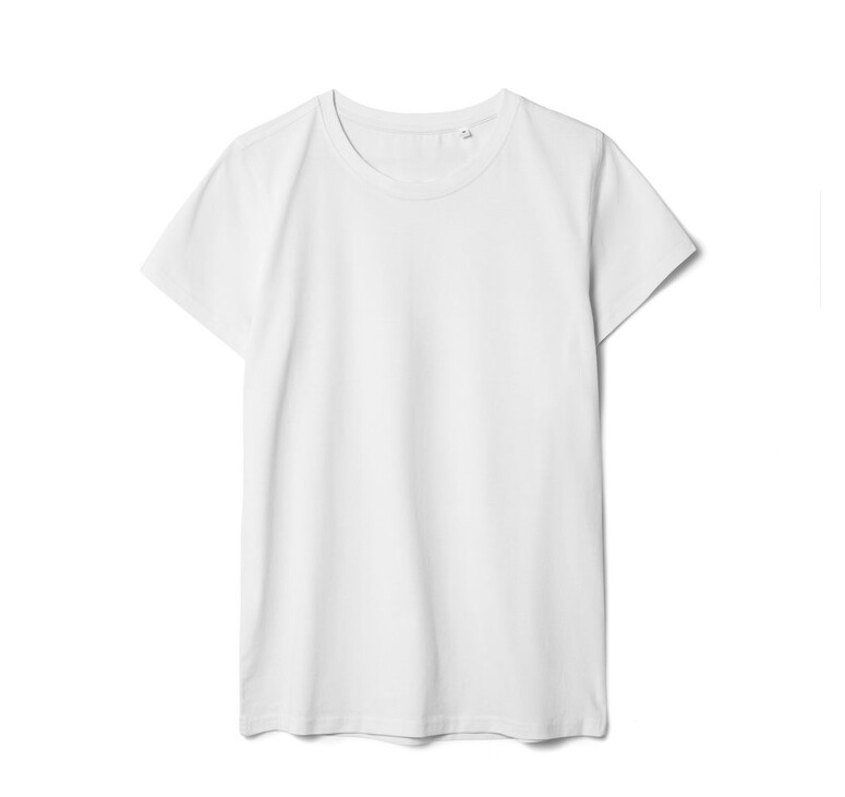 Футболка женская T-bolka Stretch Lady, белая, размер XXL
