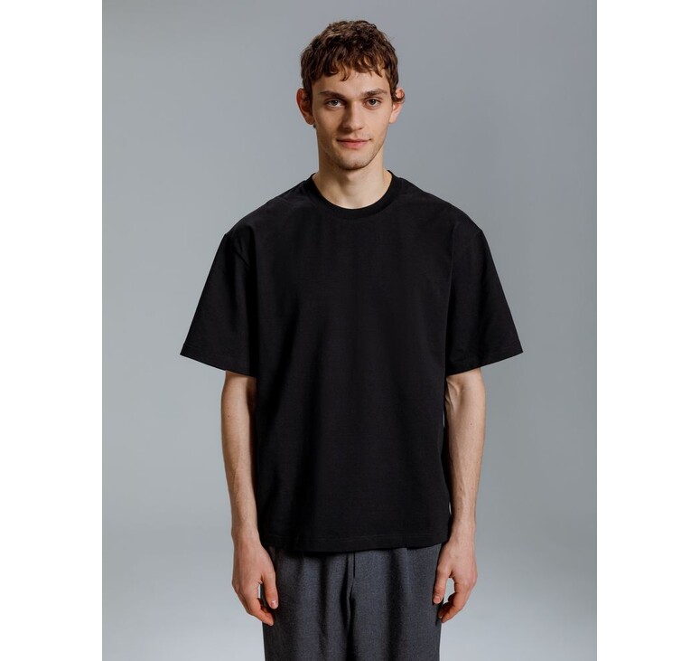Футболка оверсайз Kangas, черная, XL/XXL