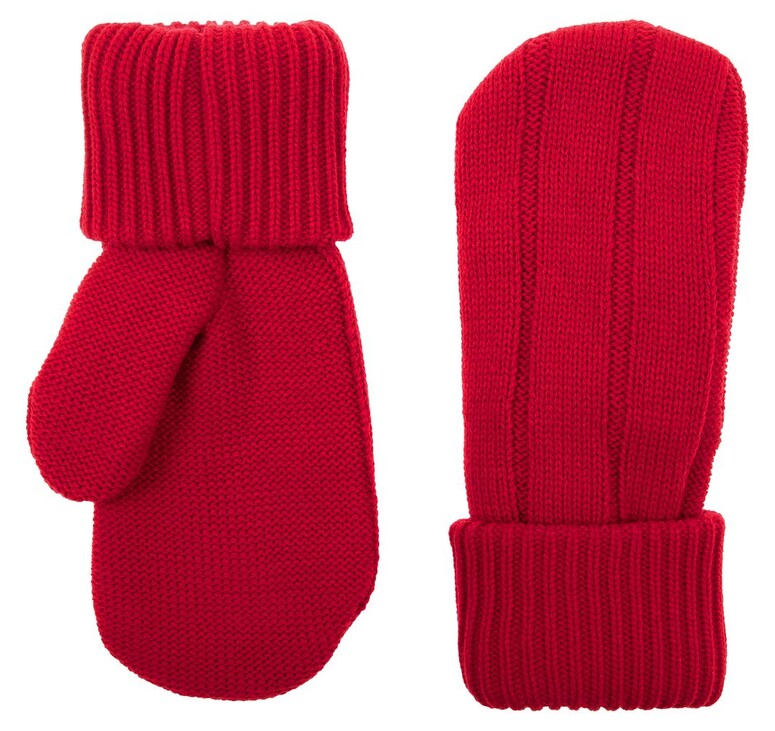 Варежки Knit Beat, красные, размер S/M