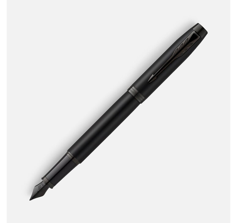 Ручка перьевая Parker IM Achromatic Black, черная