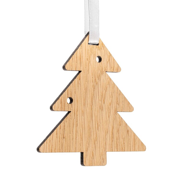Деревянная подвеска Christmate, елочка