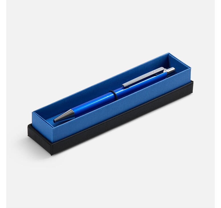 Ручка шариковая Arvent Glossy в футляре, синяя