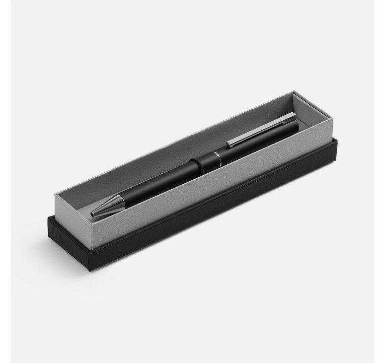 Ручка шариковая Blade Soft Touch в футляре, черная