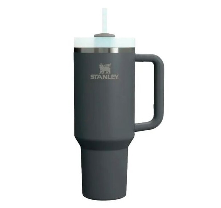 Термокружка Quencher H2.0 1180 с трубочкой, серая