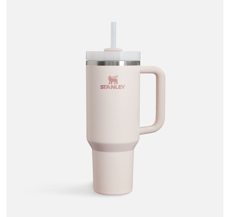Термокружка Quencher H2.0 1180 с трубочкой, розовая