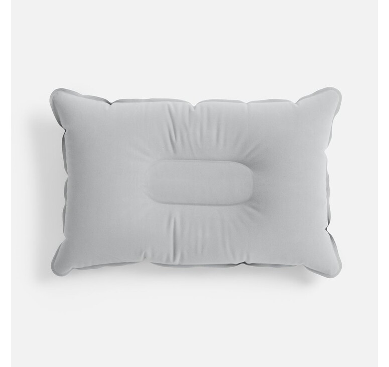 Надувная подушка Pillowish, серая