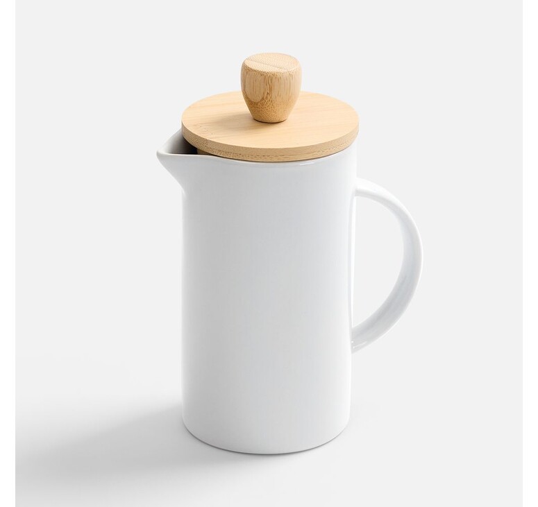 Френч-пресс Ceramero, белый