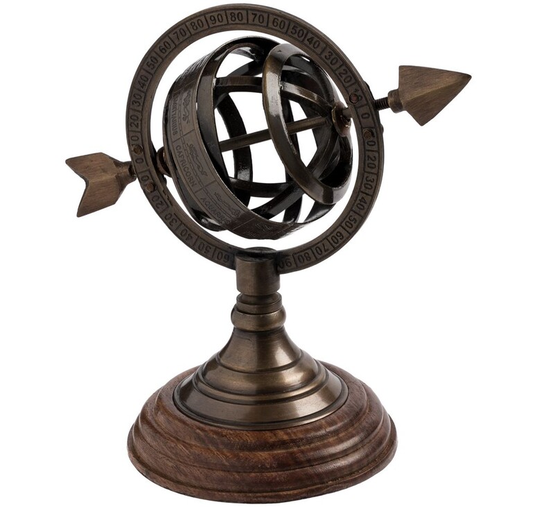 Пресс-папье Sundial, латунь