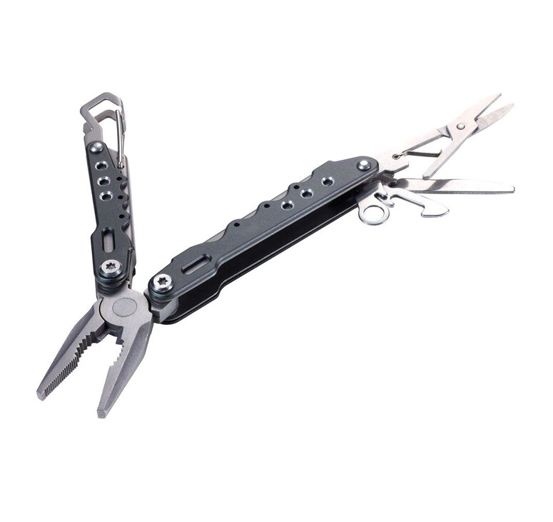 Мини-мультитул Working Tool, серый