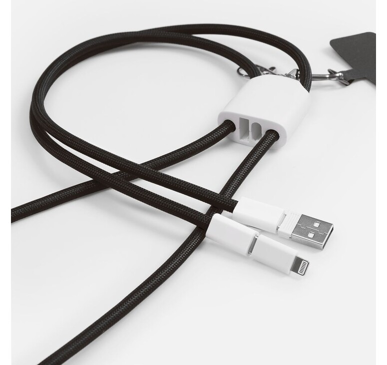 Кабель-ланьярд energyFlex Pro, черный