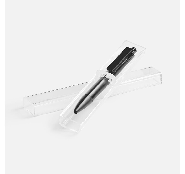 Ручка шариковая Prodir DS4 PMM-P в футляре, черная